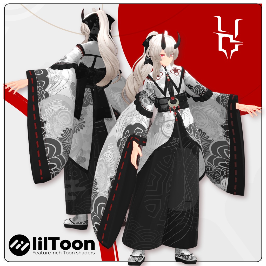 凪羽 3Dモデル】「凪羽 -Nagiha-」 - ぶいすと VR Fashion